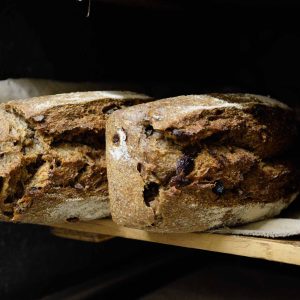 Pan de pasas y nueces